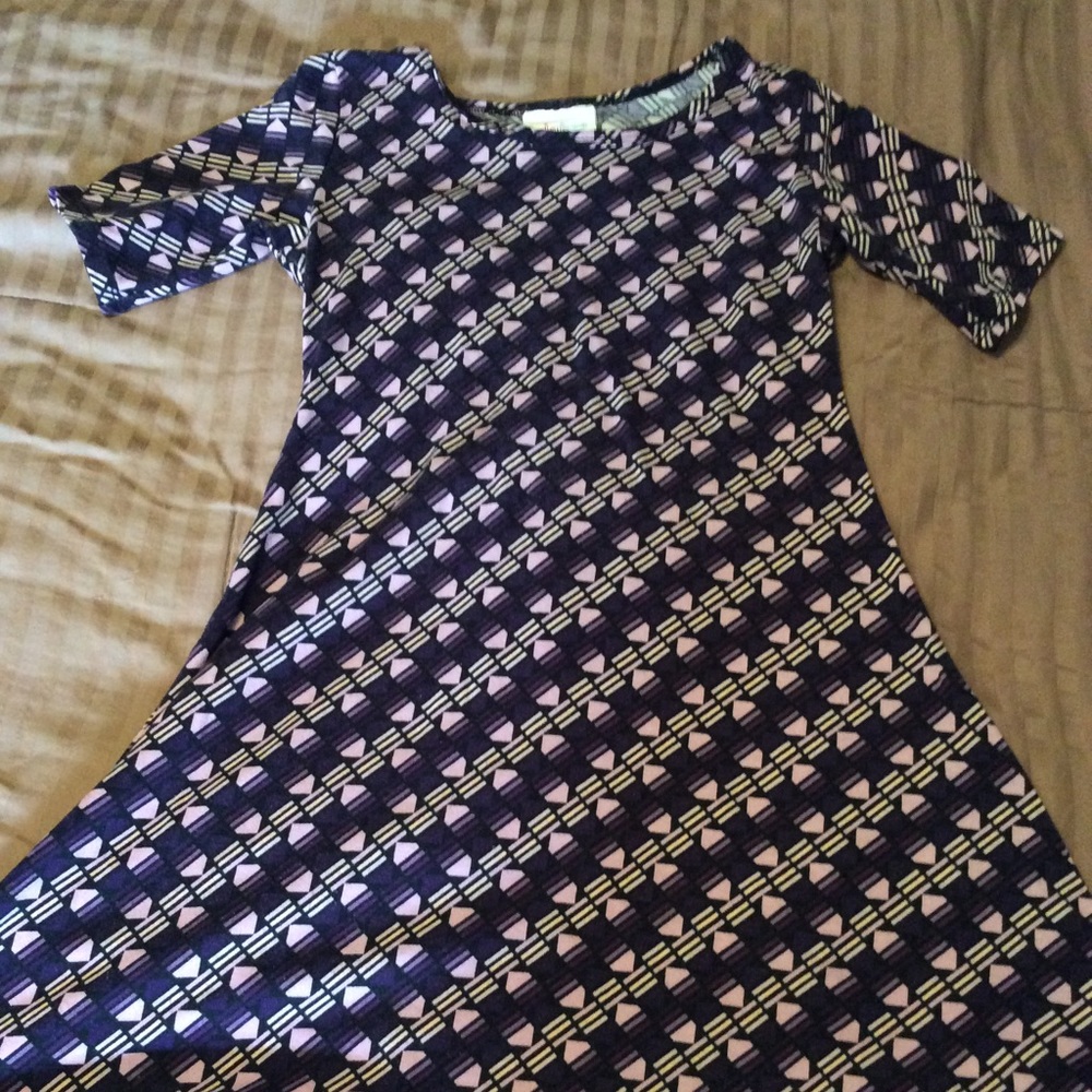 Lularoe girls Gracie purple